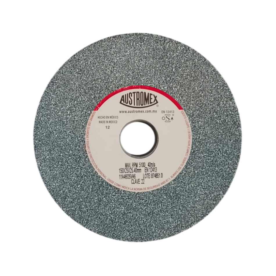 RUEDA ABRASIVA 6"X 1" X 1"